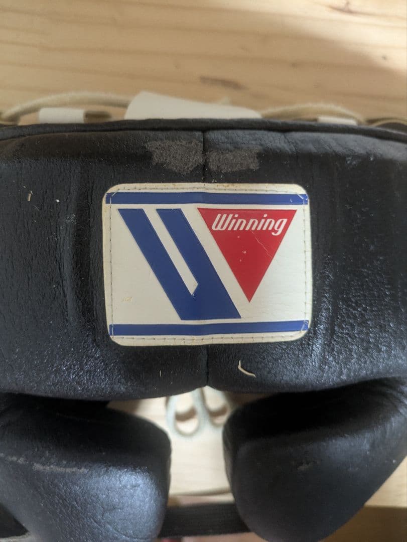 Winning ボクシングヘッドギア 黒 Lサイズ