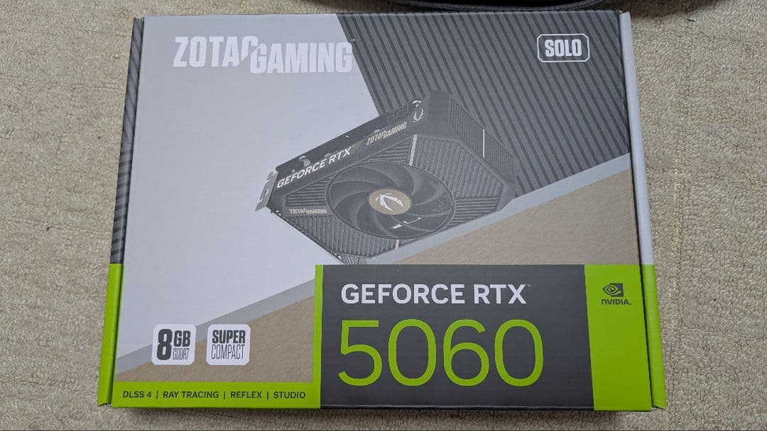 グラフィックボード・グラボ・ビデオカード ZOTAC GEFORCE RTX 5060 8GB