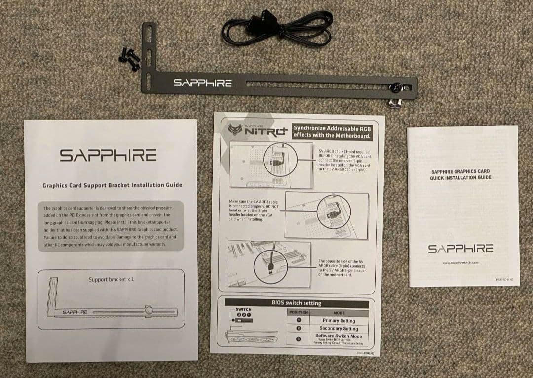 美品　SAPPHIRE NITRO+ RX 7900 XTX　VRAM24GB