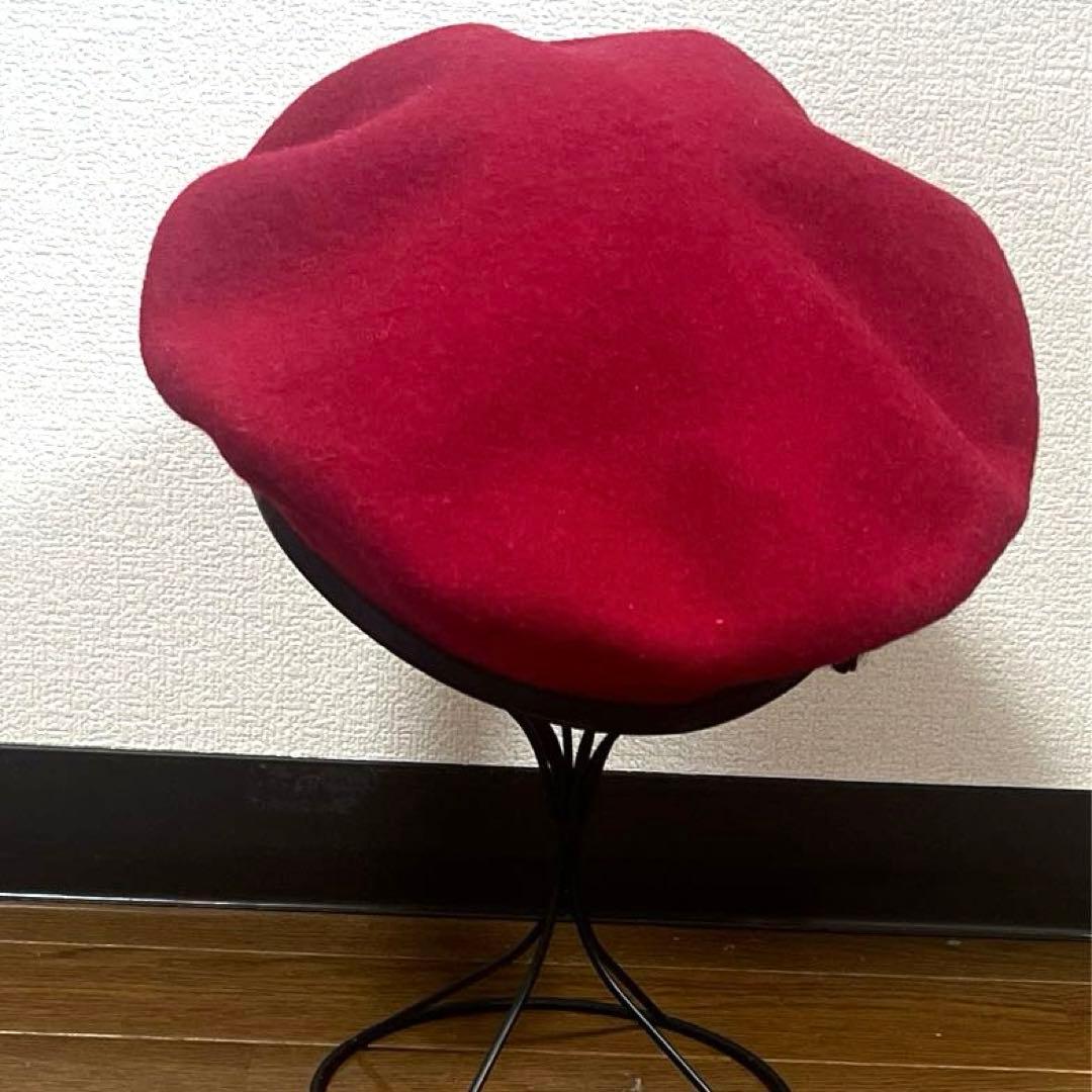 新品　TAKUYA∞着用　カシラ　ベレー帽　赤