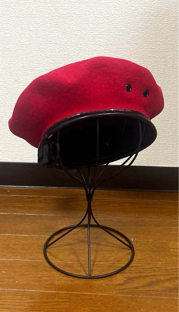 新品　TAKUYA∞着用　カシラ　ベレー帽　赤