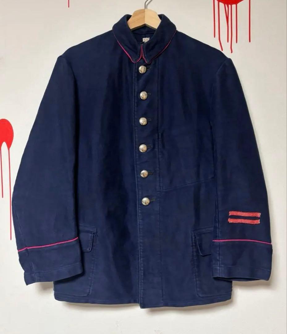 40s ドイツ モールスキン ファイヤーマンジャケット