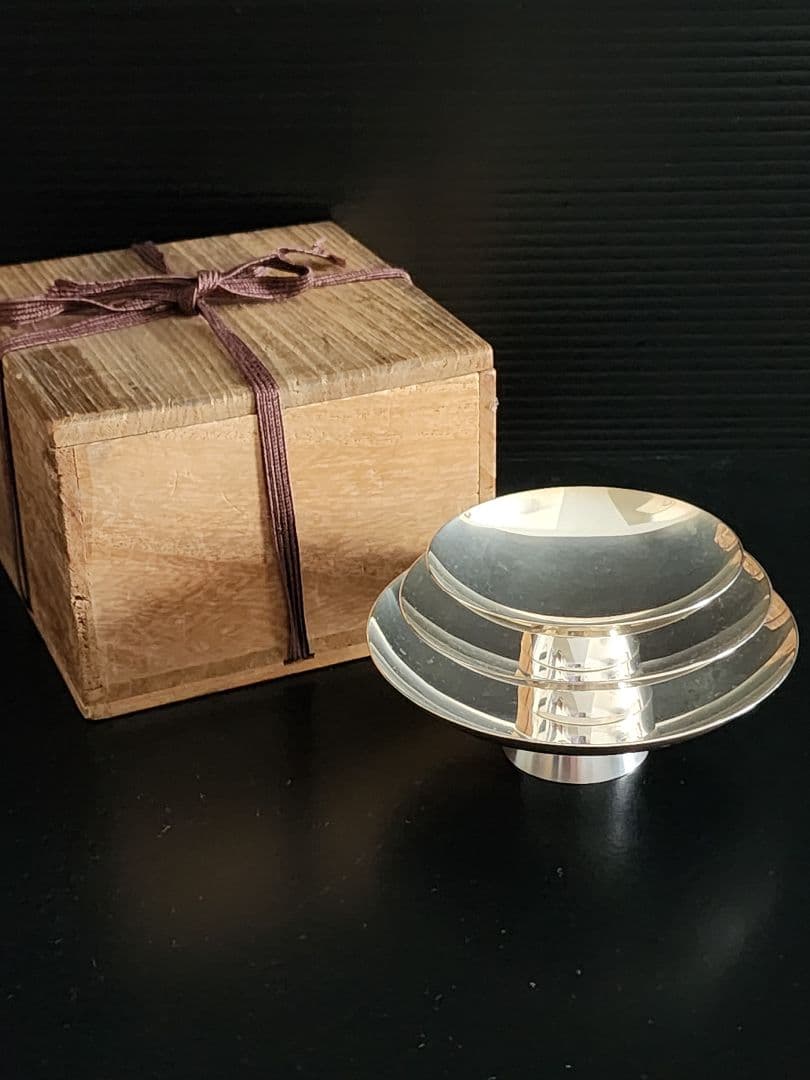 純銀 盃 206g 銀盃 箱付 銀盃