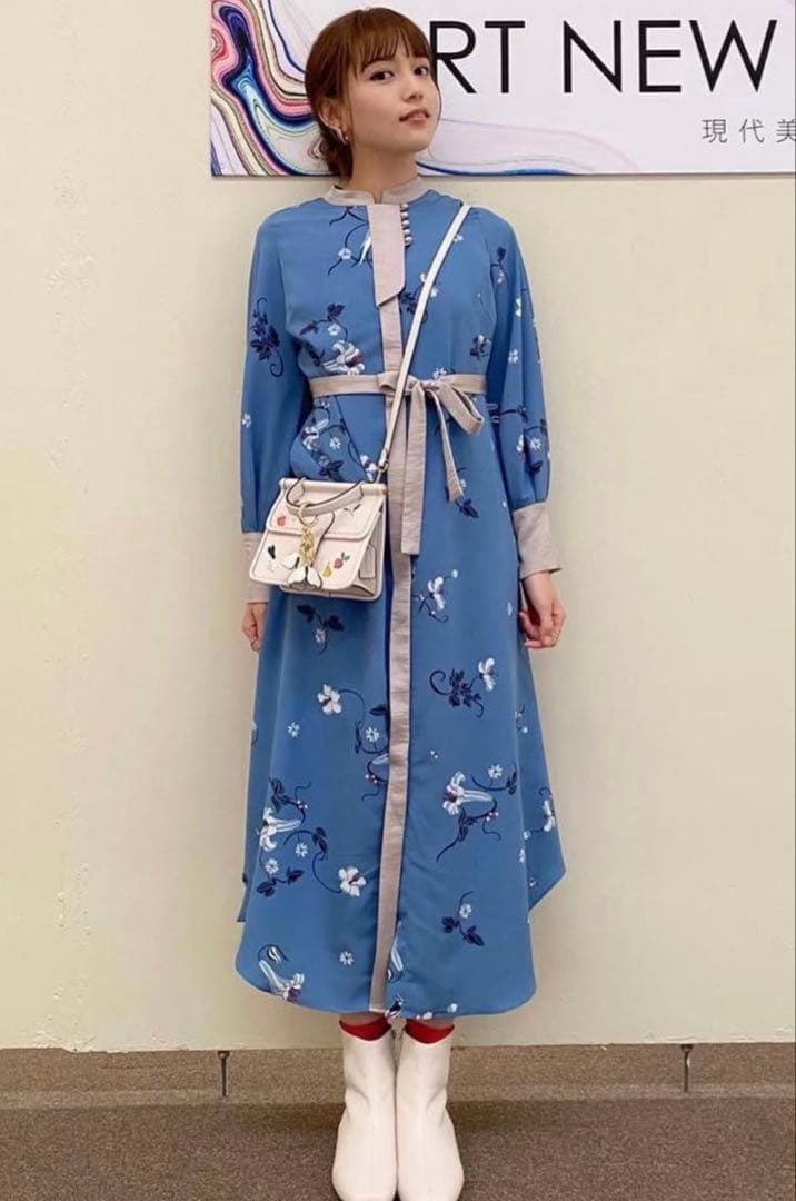 ローズバッド　ワンピース　着飾る恋には理由があって　川口春奈さん着用