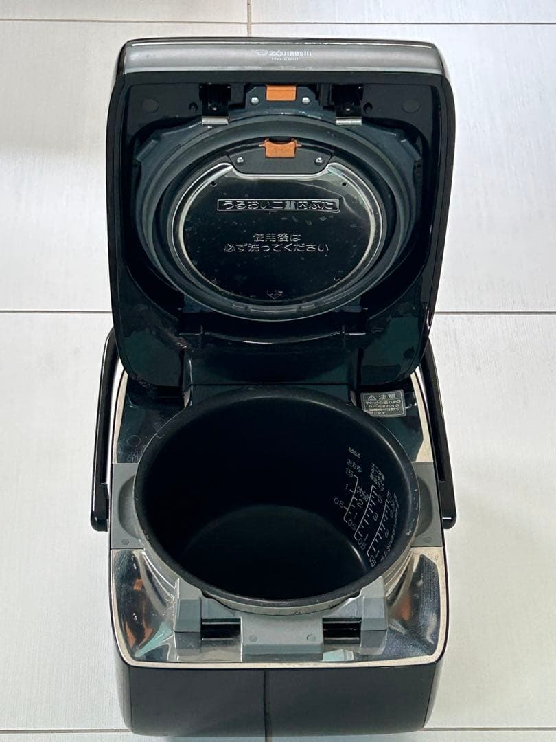 象印 NW-KB10 黒 炊飯器 予約機能付き