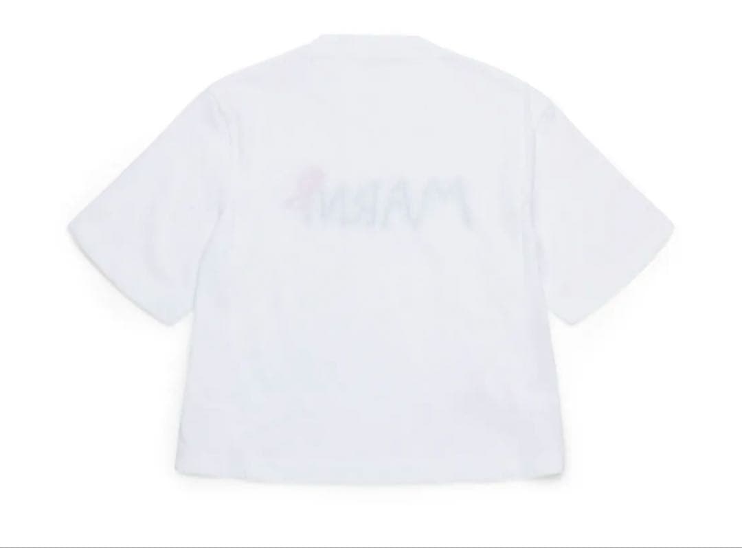 【専用】新品★MARNI ロゴ刺繍 Tシャツ 半袖 14Y レディースМ相当