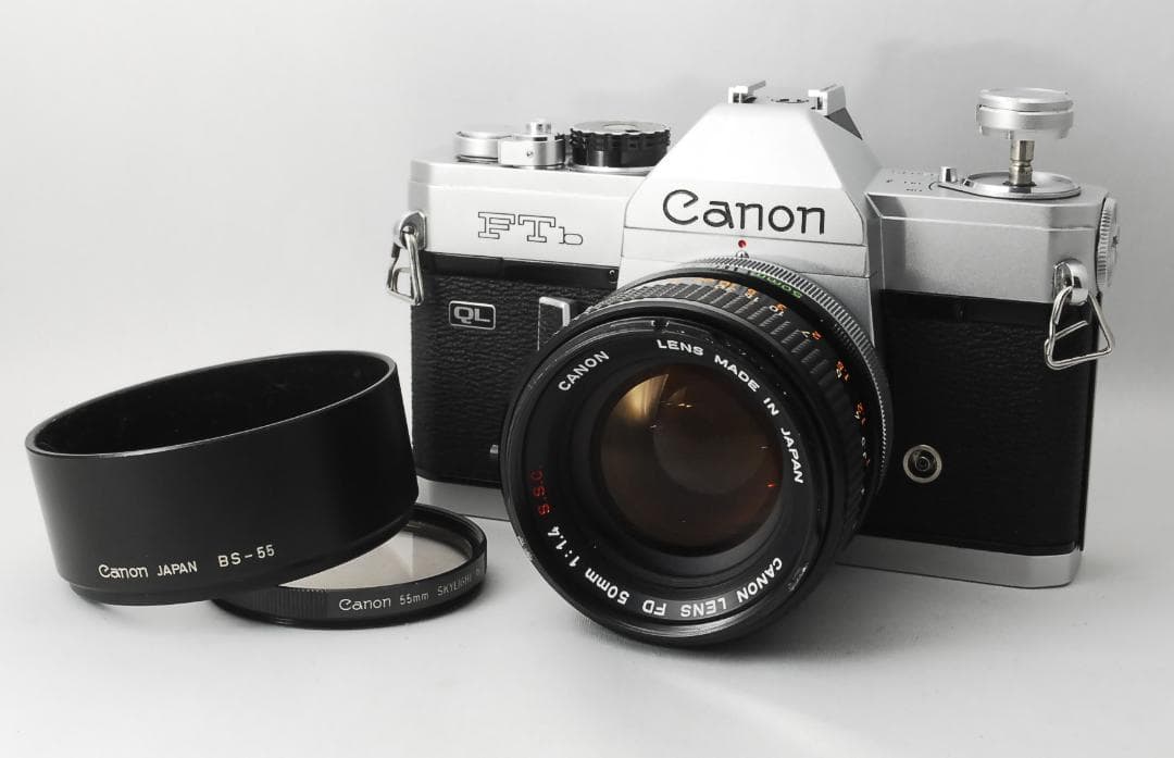 【整備済】キヤノン CANON FTb ＆FD 50mm F1.4 S.S.C