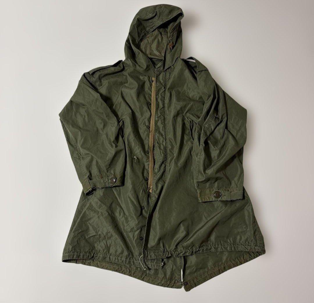 米軍実物 m-51 コットンサテン フィッシュテール 50s