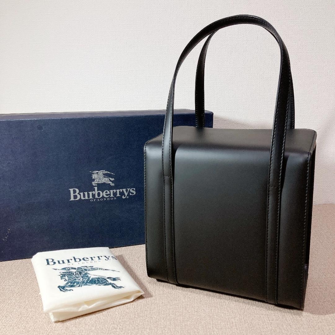 Burberrys バーバリー ハンドバッグ カーフレザー