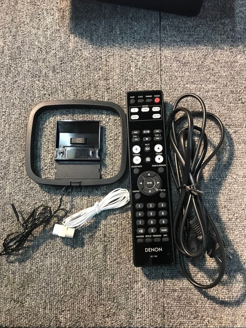 美品✩動作確認DENON アンプ　オーディオデッキ 本体　リモコン付属　デノン