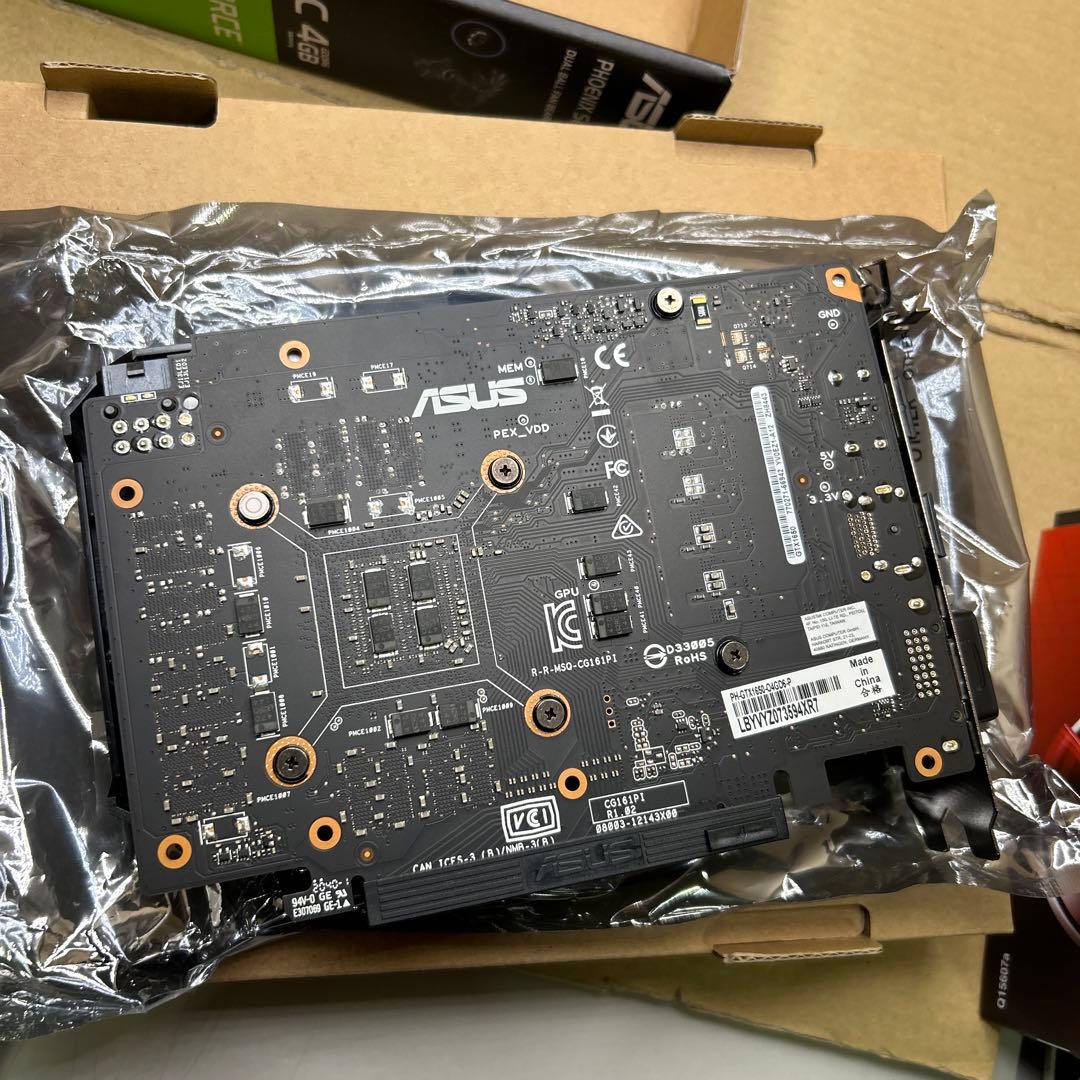 ASUS GeForce GTX 1650 グラフィクスボード