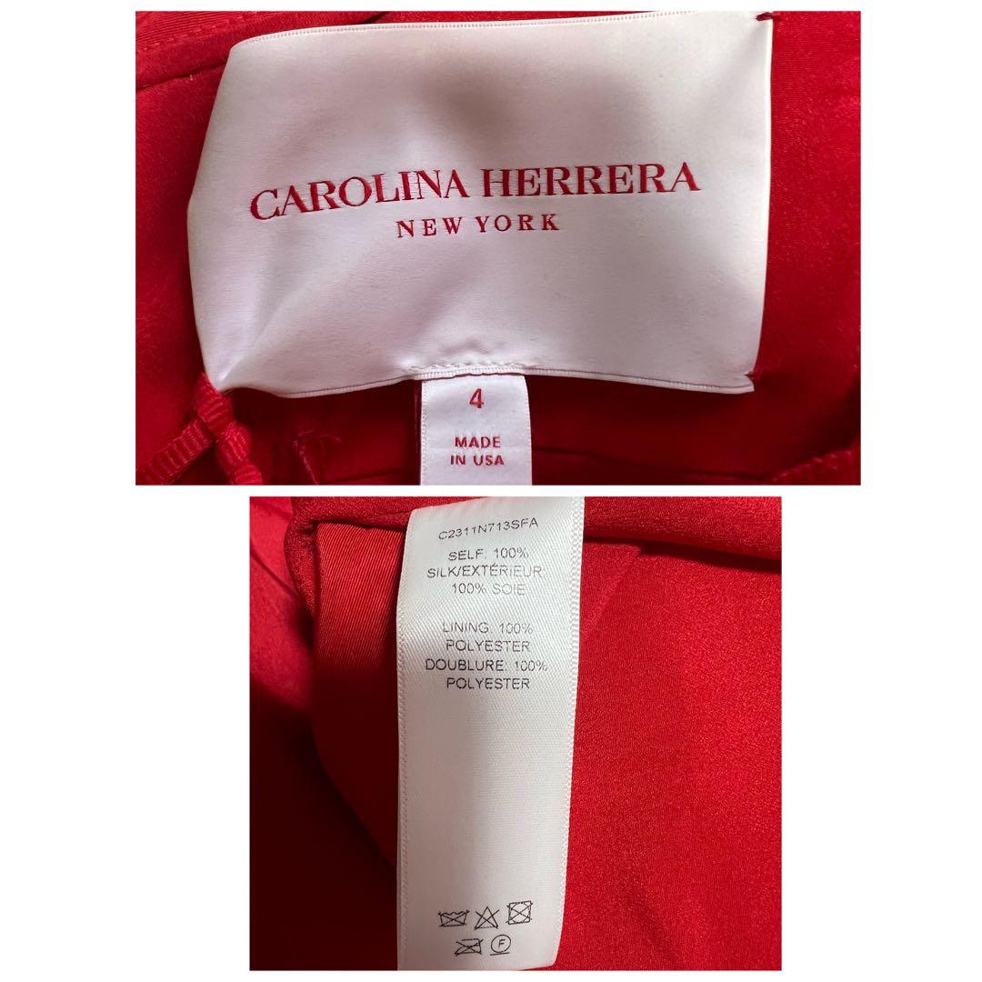 専用 未使用Carolina Herrera Tiered Ruffle