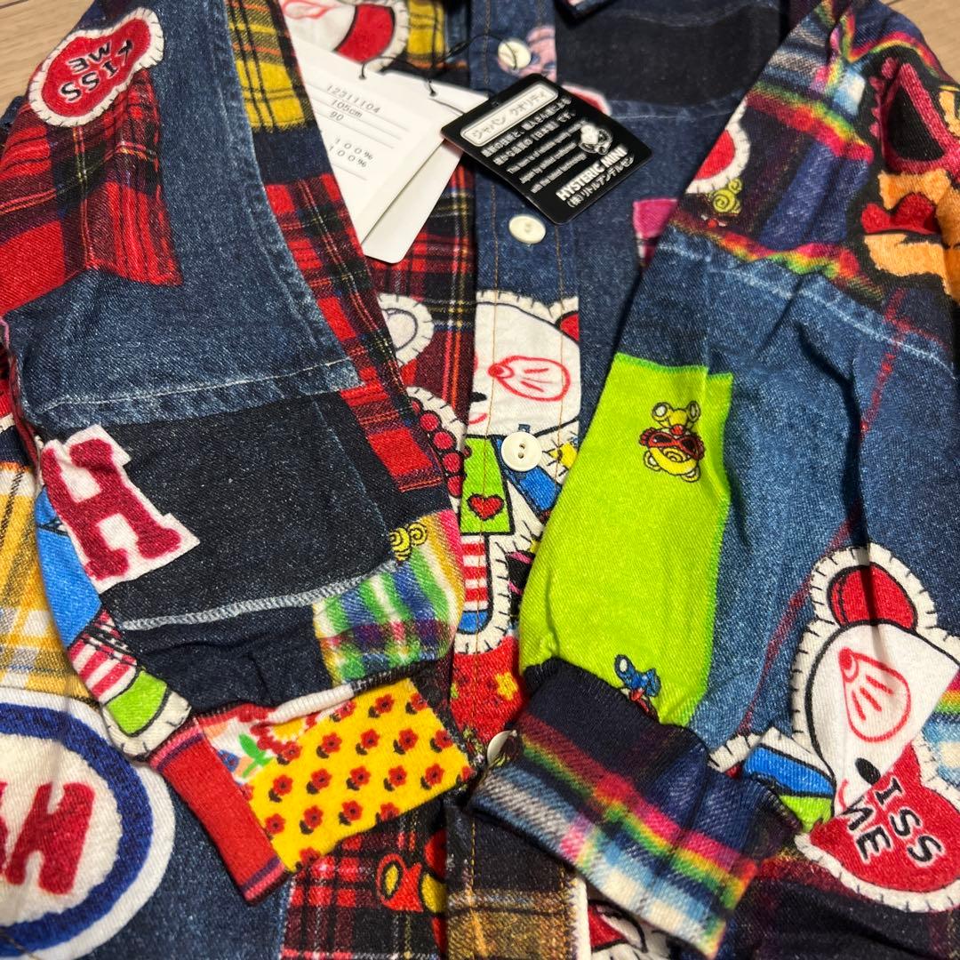 断*離様 ヒスミニ パッチワークシャツ新品タグ付き