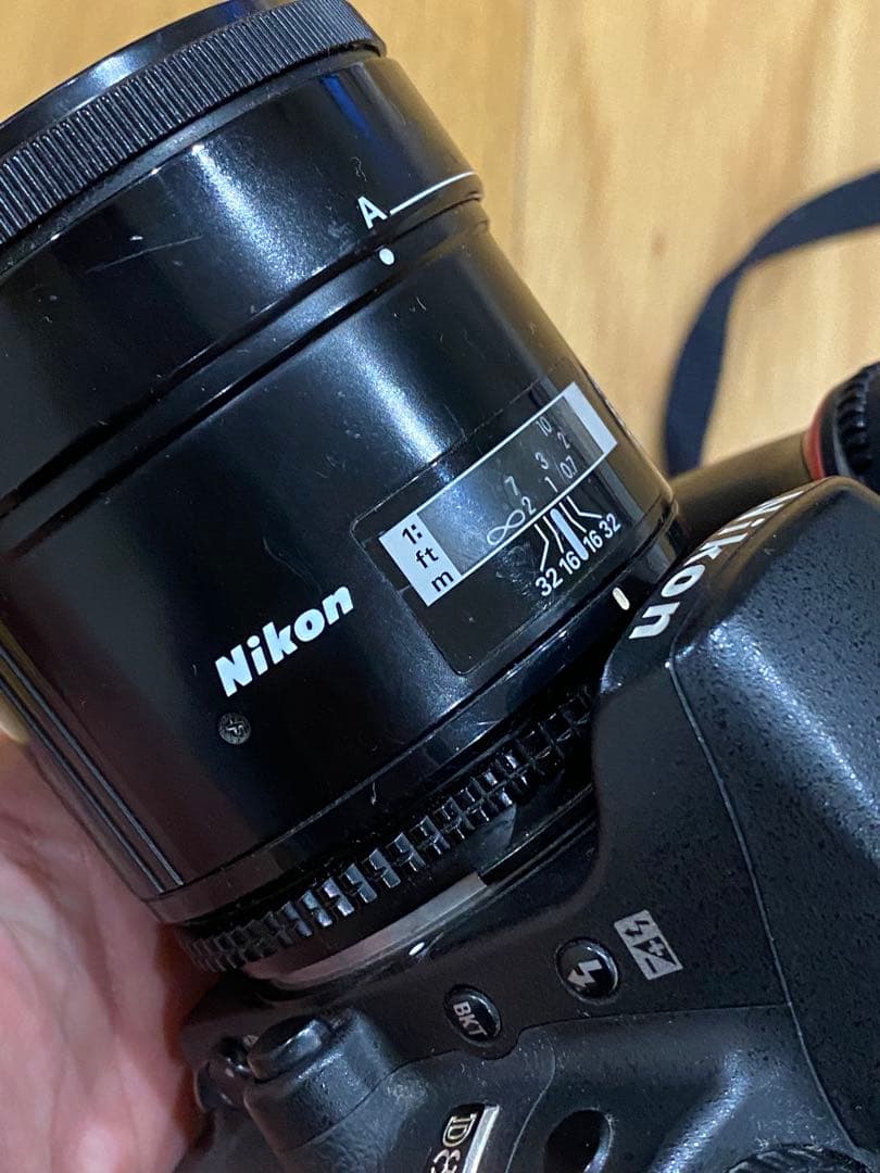 Nikon D80 デジタル一眼AFマクロ　NIKKOR 55㍉　レンズ付　※注