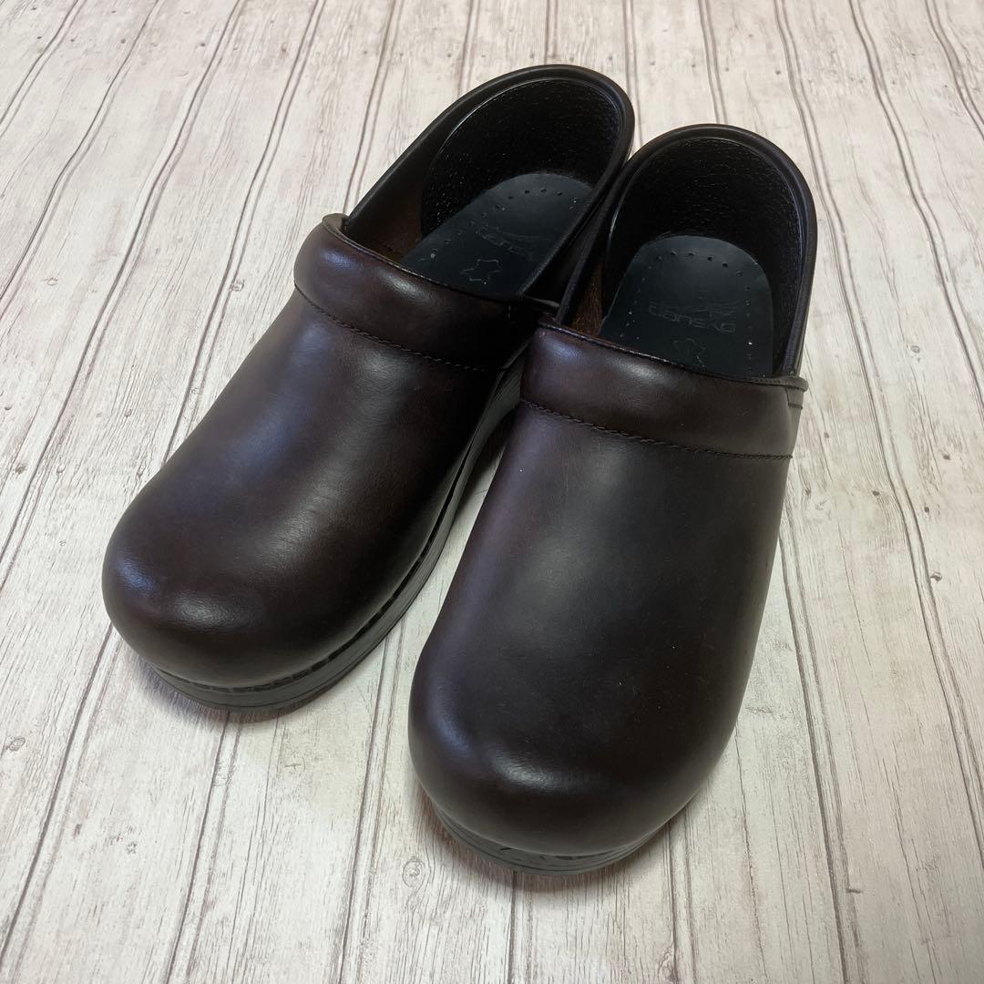 dansko ダンスコ プロフェッショナル アンティークブラウン 38