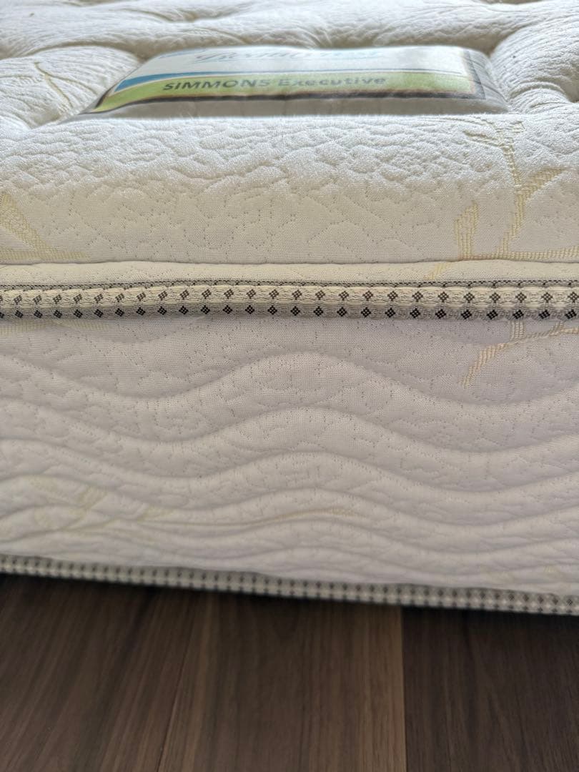 【良品】シモンズ Simmons premium エグゼクティブ セミダブル