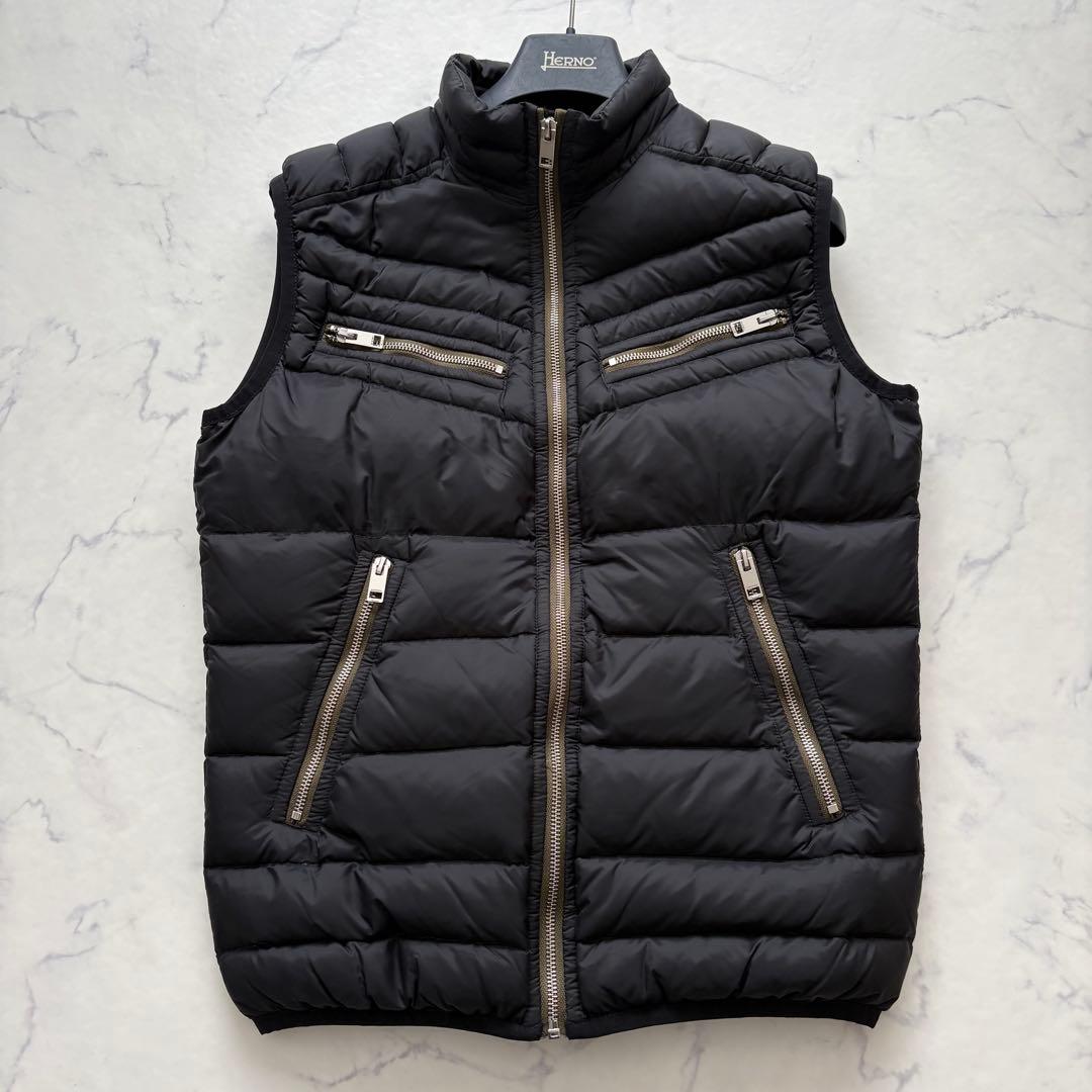 DIESELディーゼル M相当 ダウンベスト ブラック