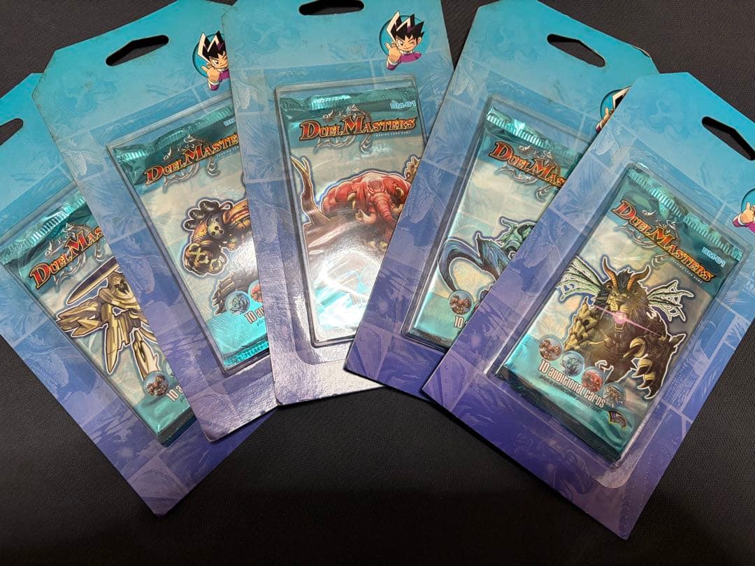 デュエマ DM-01 英語表記　未開封 ブリスター　5パック