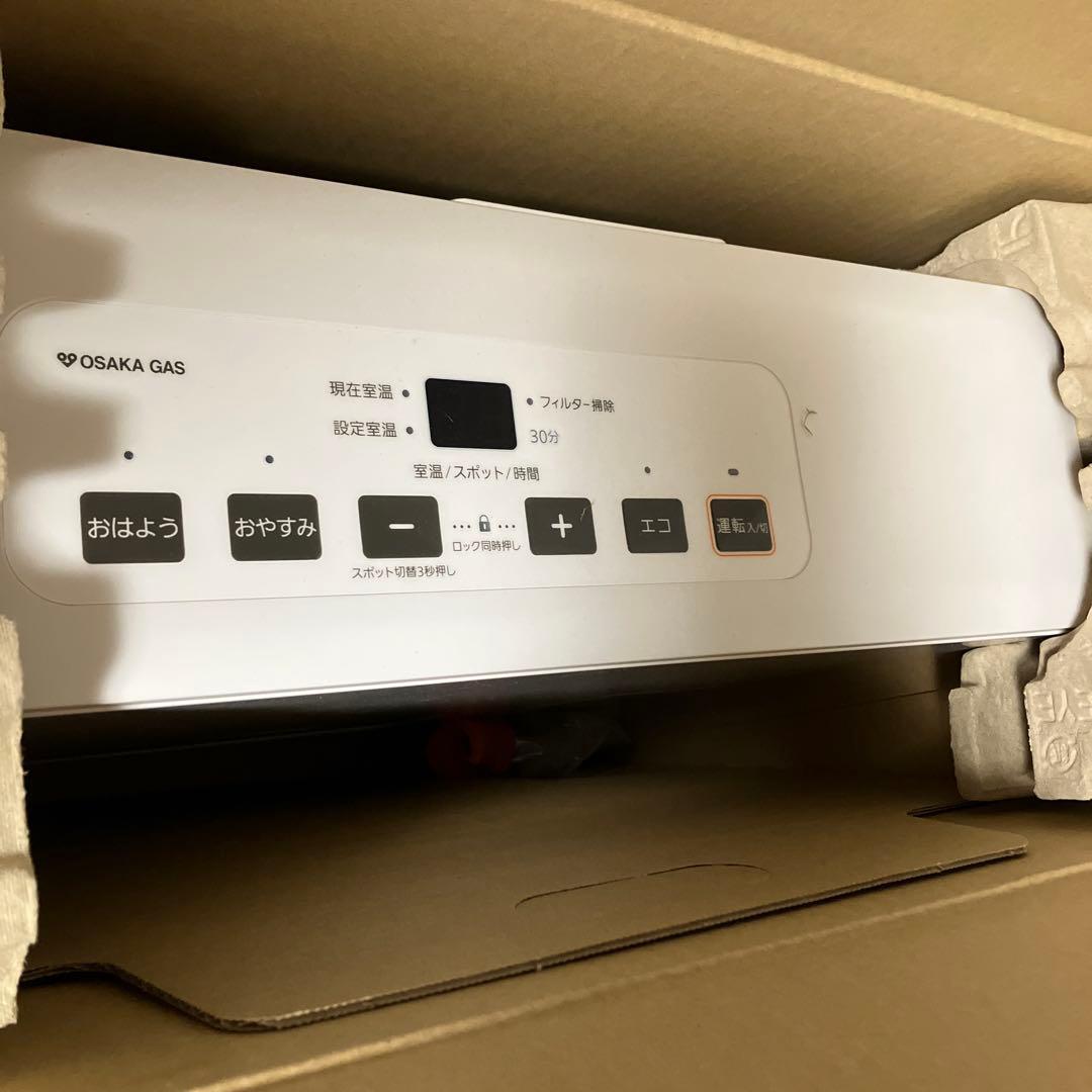 OSAKA GAS　都市ガスファンヒーター　13A　140-5862　大阪ガス