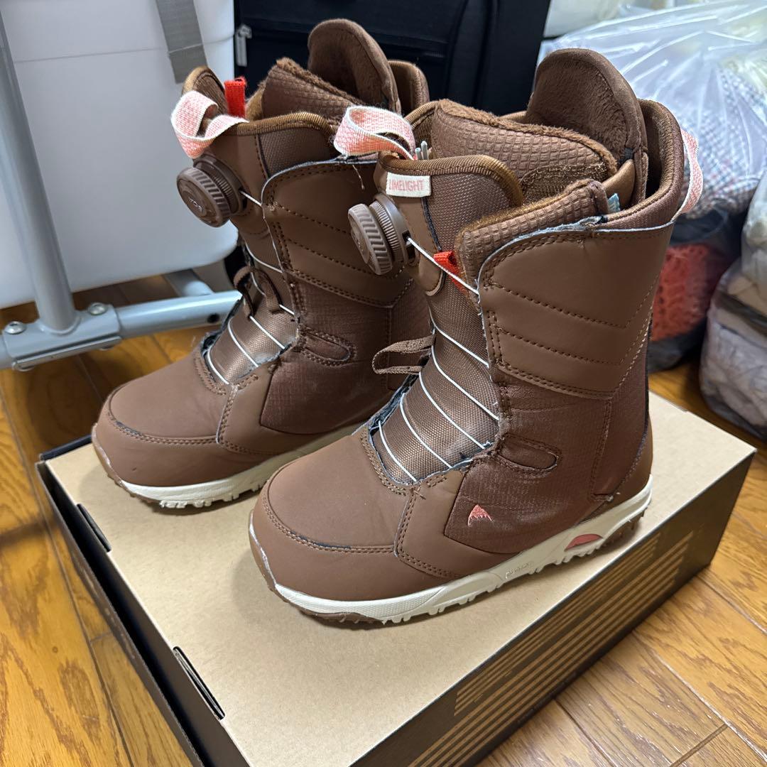 BURTON　Limelight スノーボードブーツ 女性用 ブラウン　23cm