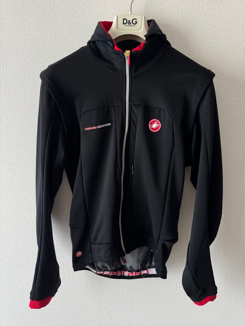 【中古美品】Castelli Radiation123 Jacketブラック