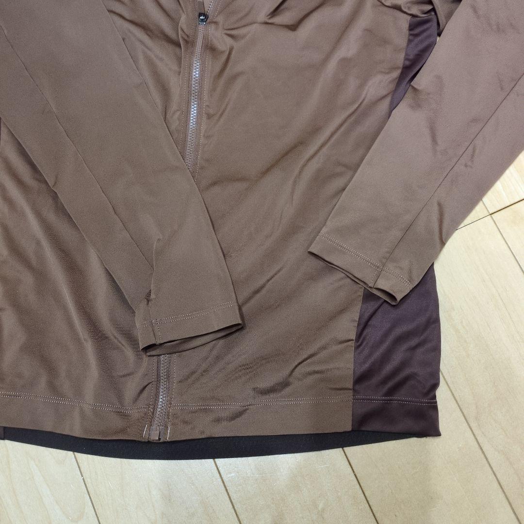 ラファ プロチーム ロングスリーブ ライトウェイトジャージ XL ブラウン