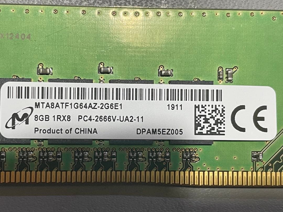 m*o様 PCメモリDDR42667MHz16GB(8GBx2)
