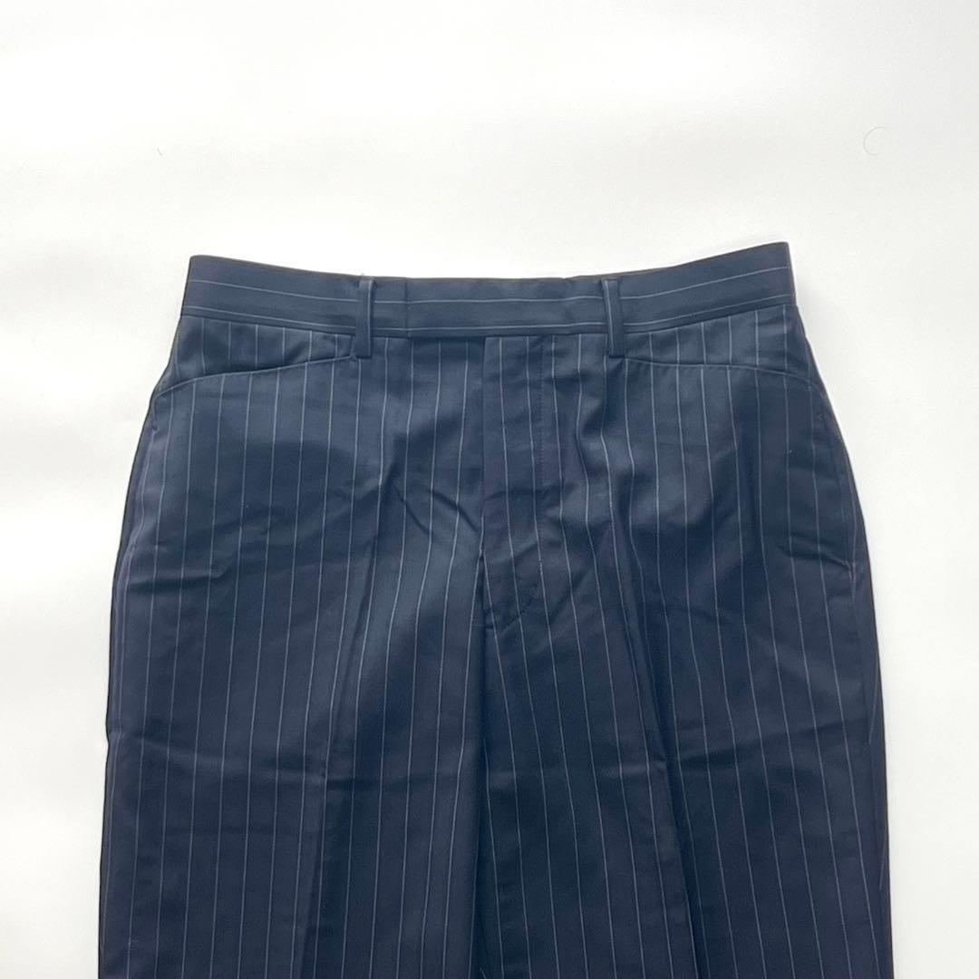 【美品】ポールスミスコレクション　スーツセット　ロロピアーナ　ストライプ　紺　M