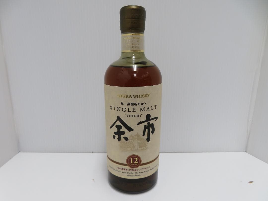 古酒　ニッカ　yoichi　余市　12年　シングルモルト　未開栓　　　　　017