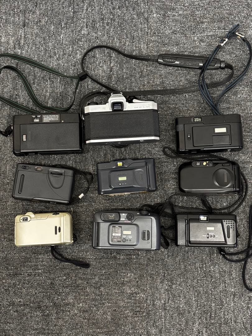 フィルムカメラセット FUJICA OLYMPUS PENTAX 9点おまとめ