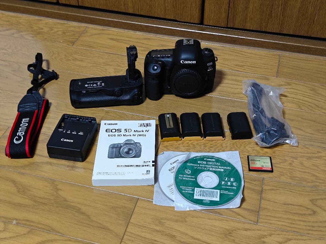 Canon EOS 5D Mark IV . BG-E20 . バッテリー各種