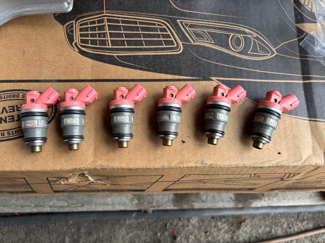 JZA80 SUPRA RZ 後期　5千km 純正インジェクターSET