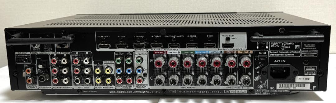 Marantz NR1608 AVアンプ ブラック