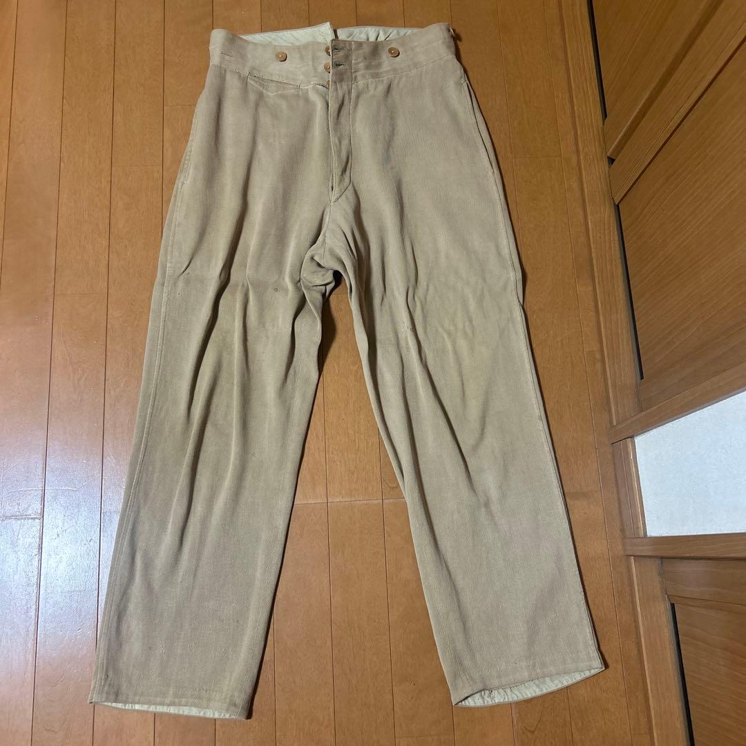 20s〜30s フレンチヴィンテージ　スラックス