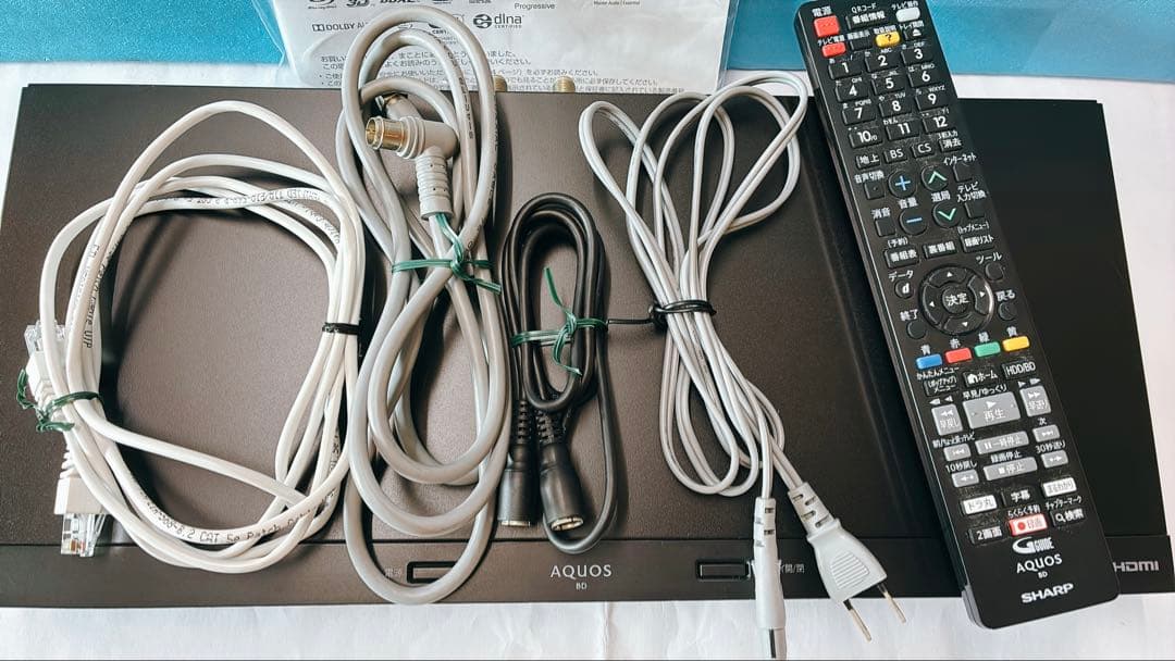 ブルーレイレコーダー　SHARP BD-NS510 / 500GB 、動作品