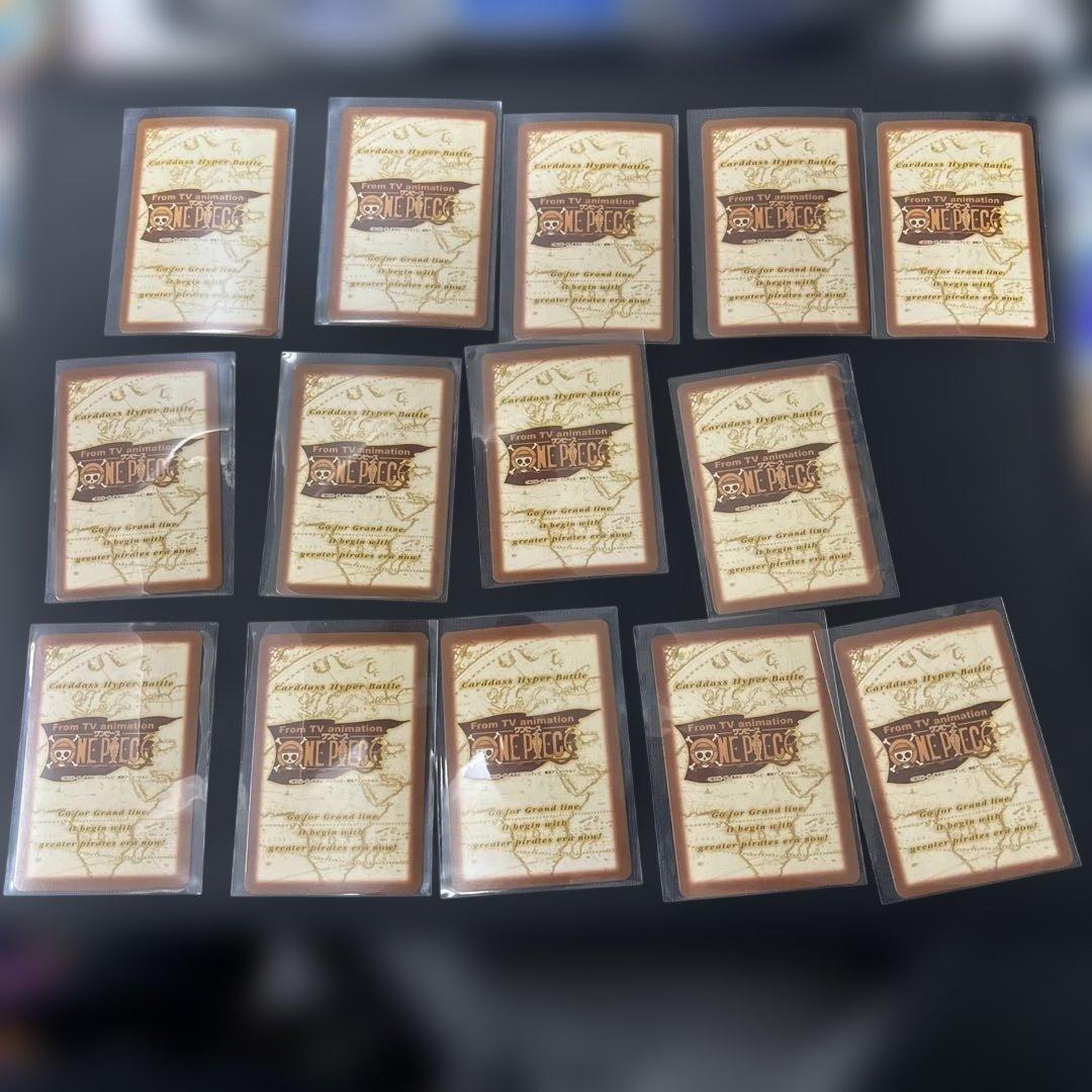 【美品】旧ワンピースカード カードダス ハイパーバトル ルフィ ノーマル 80枚