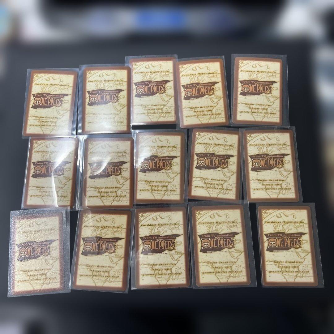 【美品】旧ワンピースカード カードダス ハイパーバトル ルフィ ノーマル 80枚