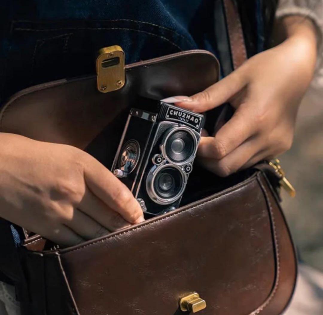 新品未使用 CHUZHAO デジタルレトロカメラ｜ヴィンテージ二眼レフ
