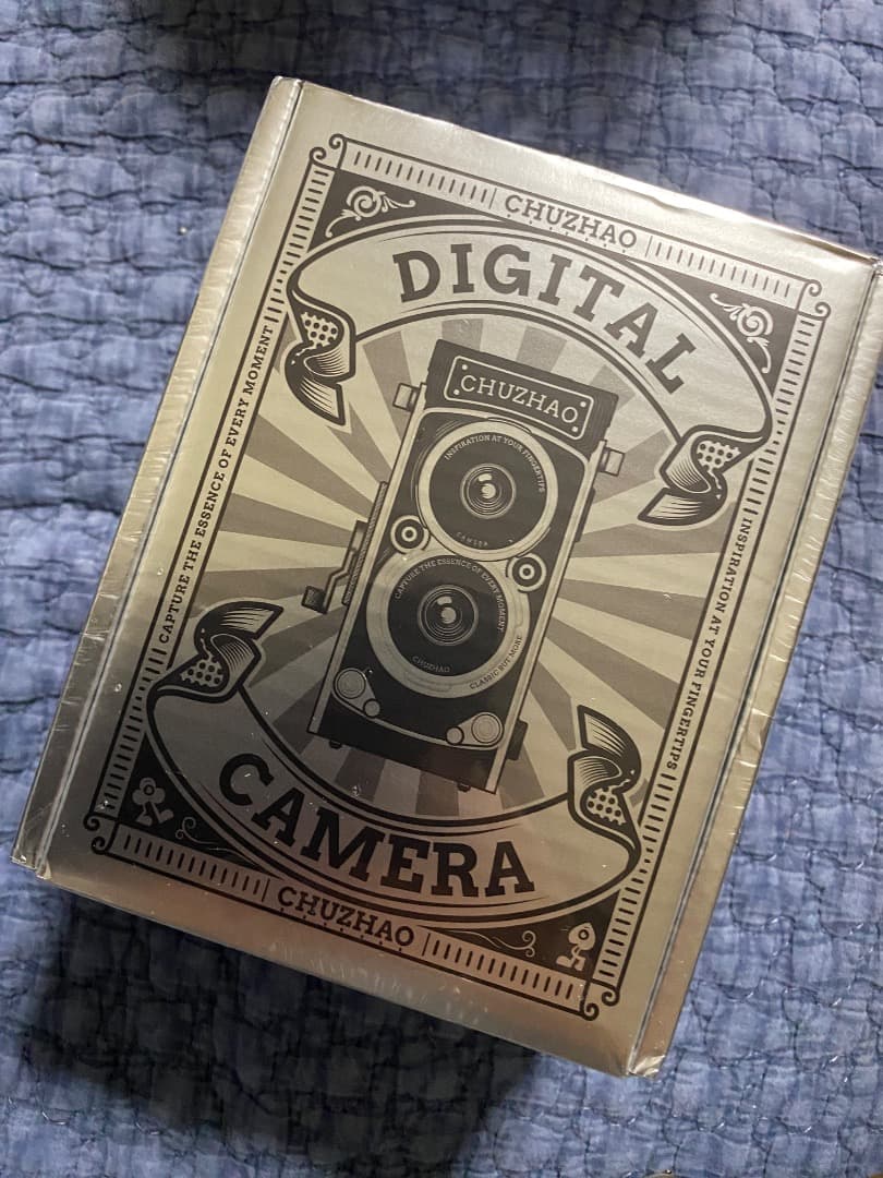 新品未使用 CHUZHAO デジタルレトロカメラ｜ヴィンテージ二眼レフ