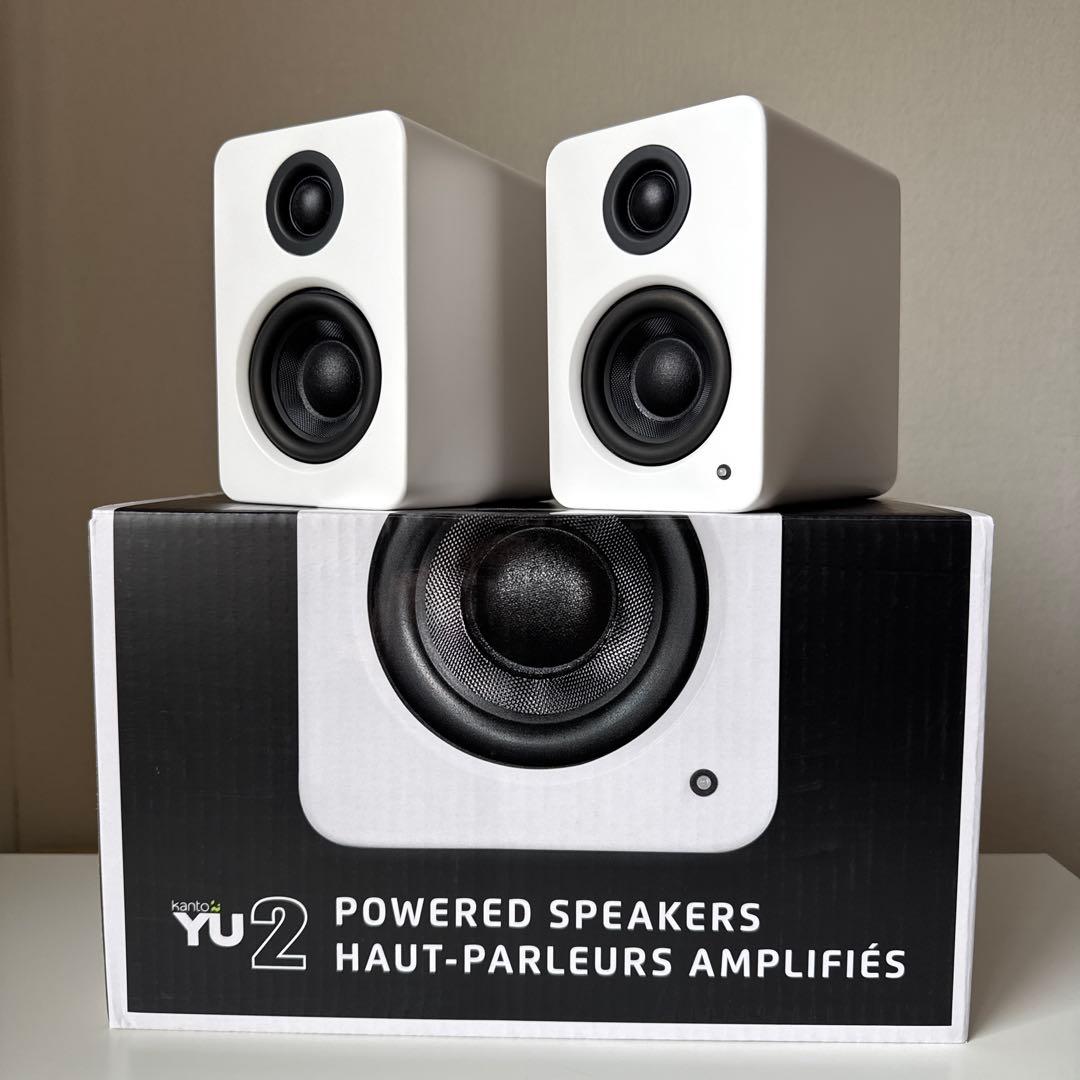 【定価¥34,800】Kanto YU2 マットホワイト|スピーカー