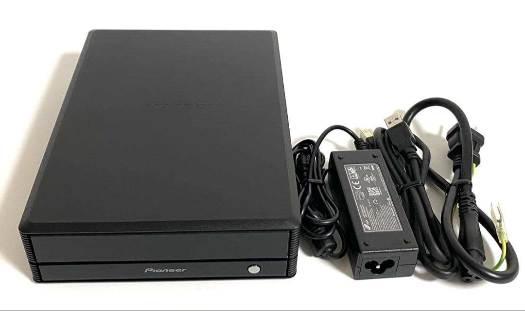 美品 PIONEER パイオニア BDR-X13J-S 外付けブルーレイドライブ