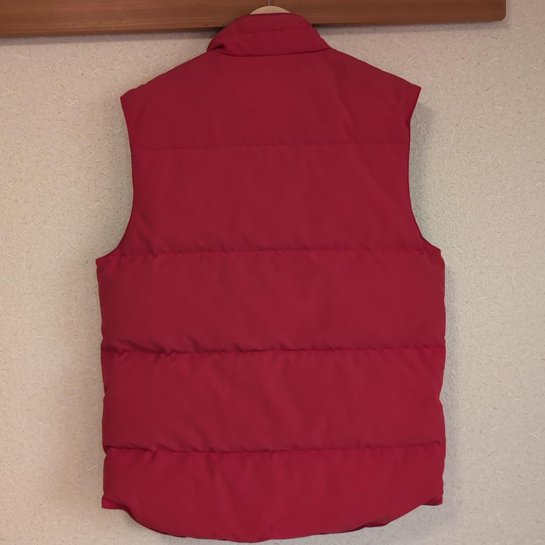   ダウンベスト 4151M 赤 表記L 大きめ 121