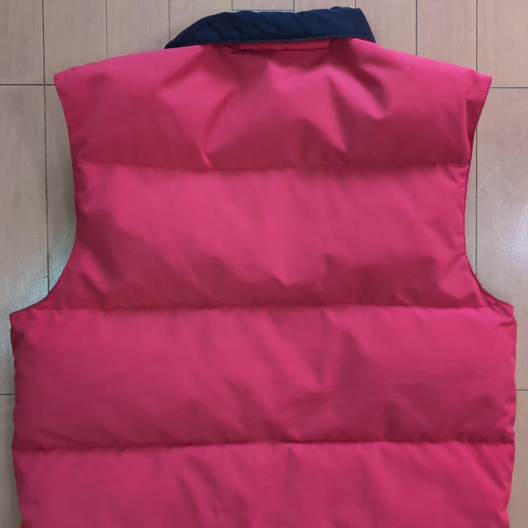   ダウンベスト 4151M 赤 表記L 大きめ 121