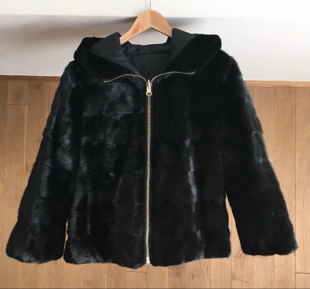 45万極美品 DAMA collectionダーマ リバーシブル　ミンク　コート