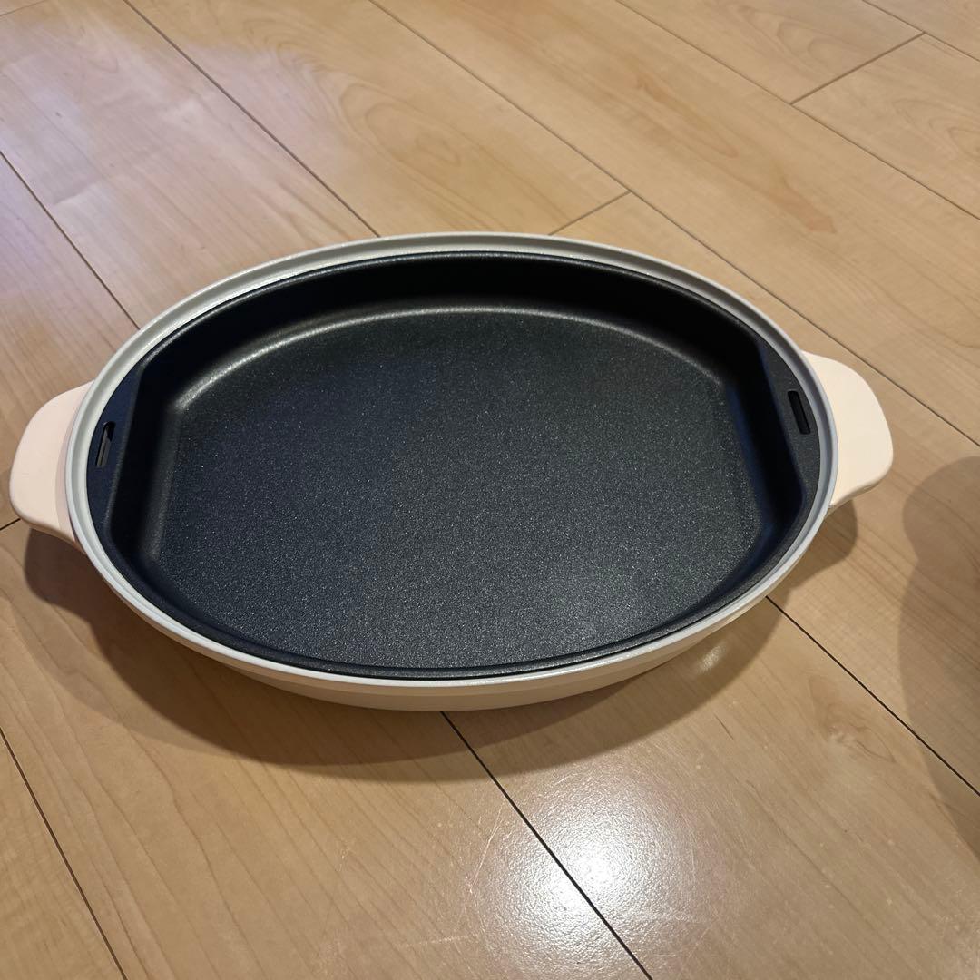 BRUNO ブルーノ　オーバルホットプレート・ブラック