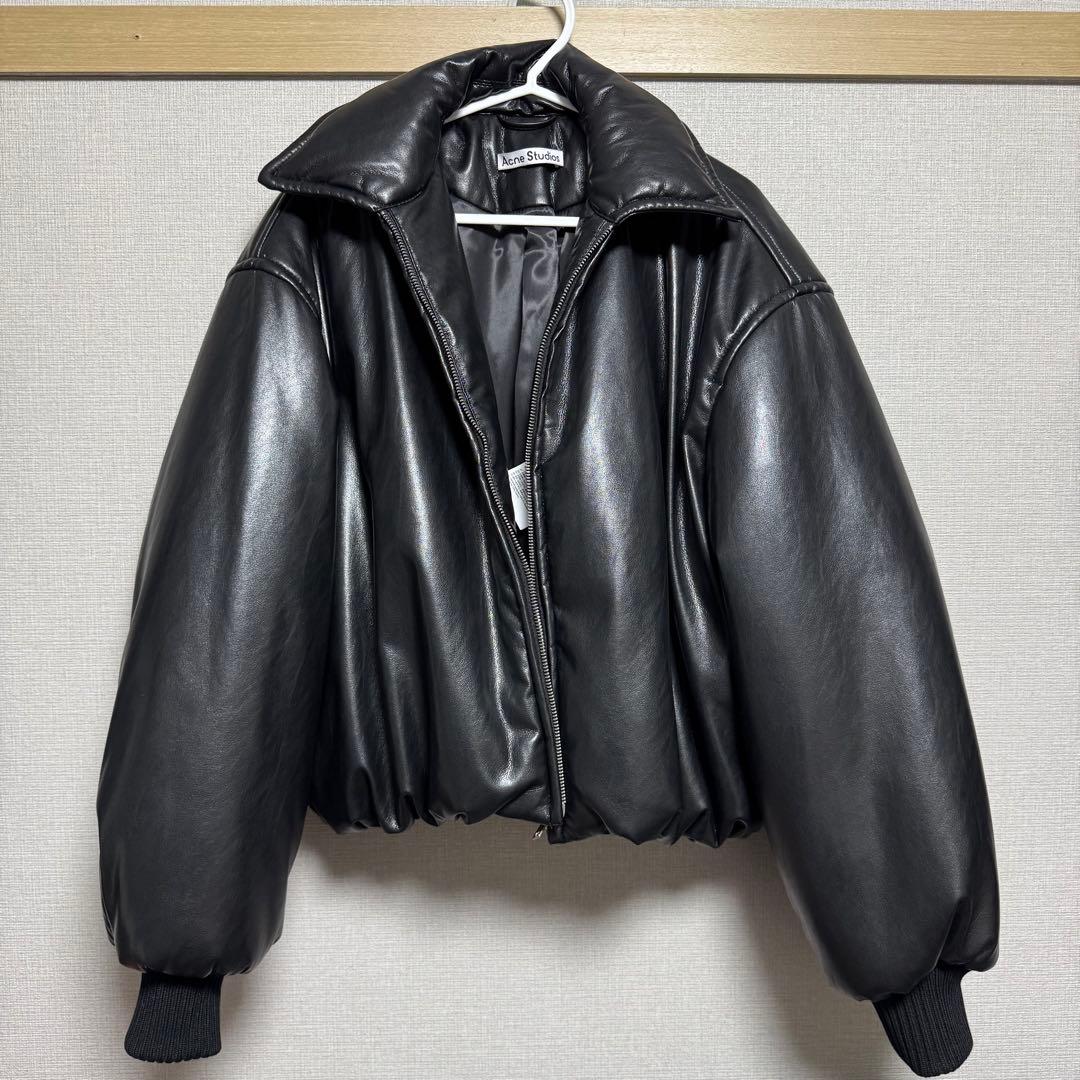 Acne Studios ボンバージャケット 黒