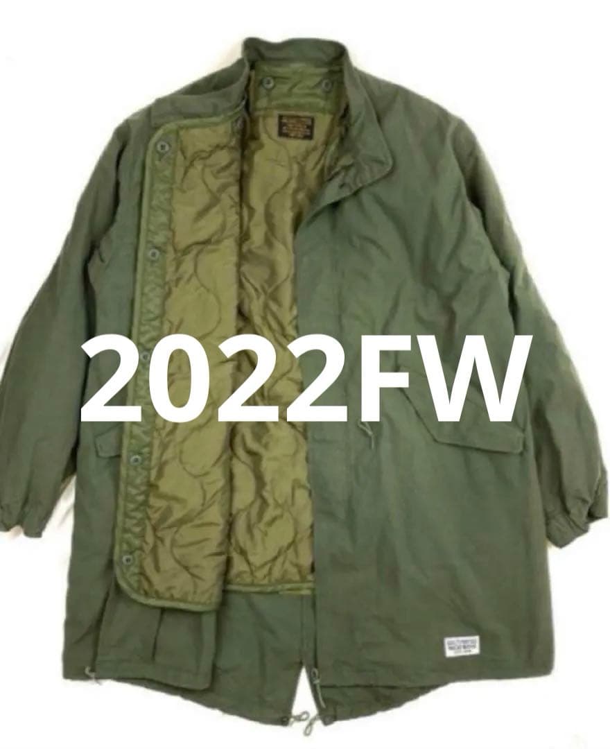 22FW wacko maria モッズコート　カーキ