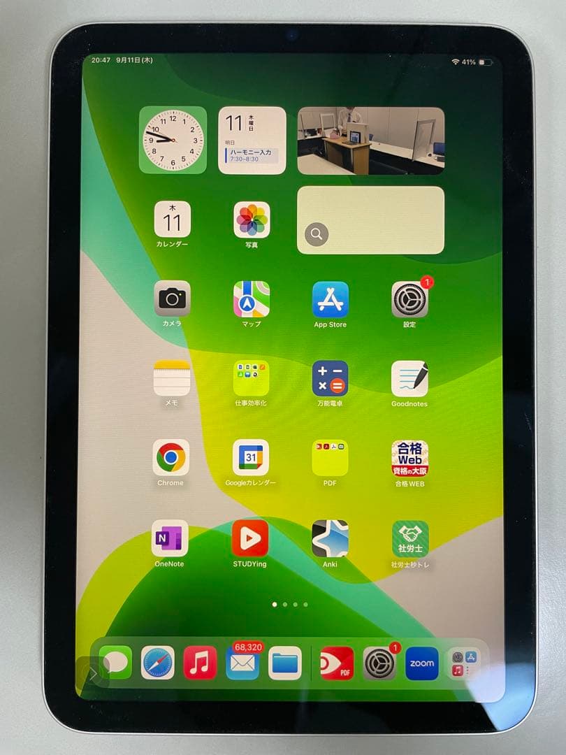 iPad mini (第6世代) 256GB Wi-Fi シルバー