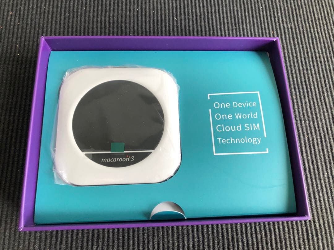新品・未使用 macaroon 3 モバイルWiFi M3B