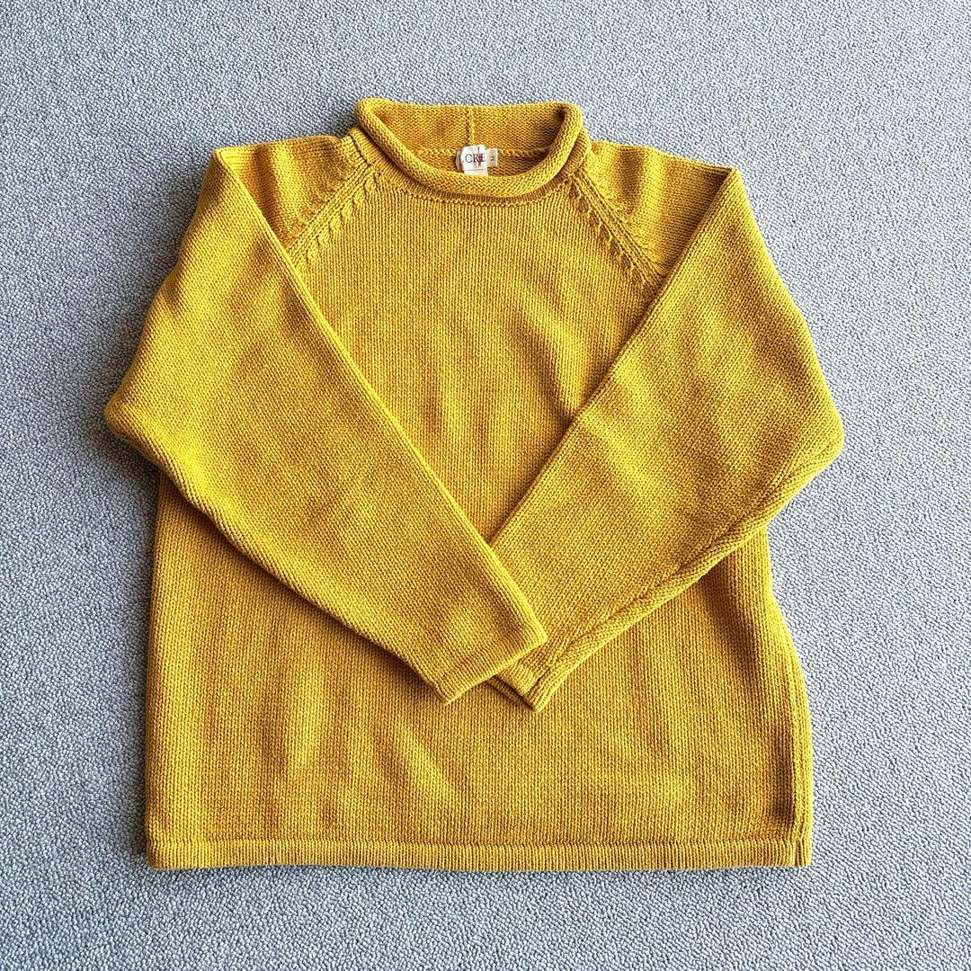 カ*ラ様 J.CREW 90's ロールネック ローゲージ ニット 巨人タグ マ